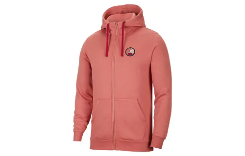 Jordan Sweatshirts Men's Canyon Pink Hooded Moderate