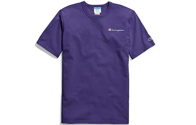 Champion T Shirt US Version Unisex Purple