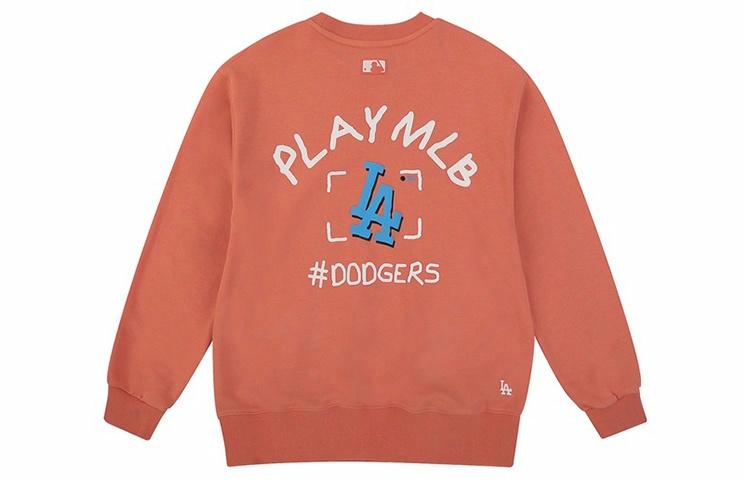 Худи MLB play (оранжевое) — фото 1