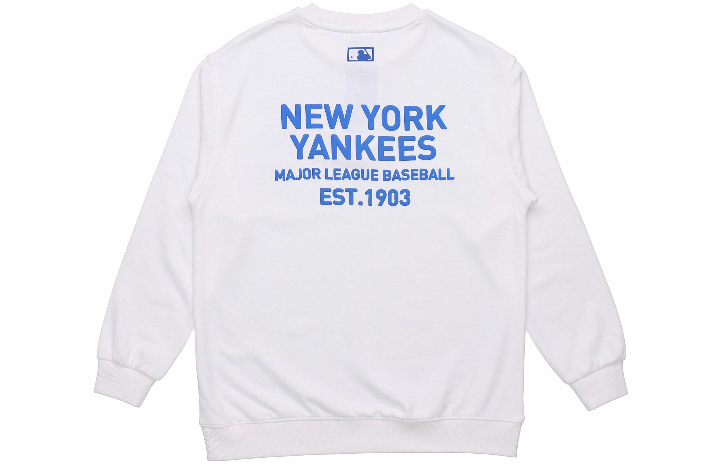 Свитшот MLB Printed Logo (белый) — фото 1