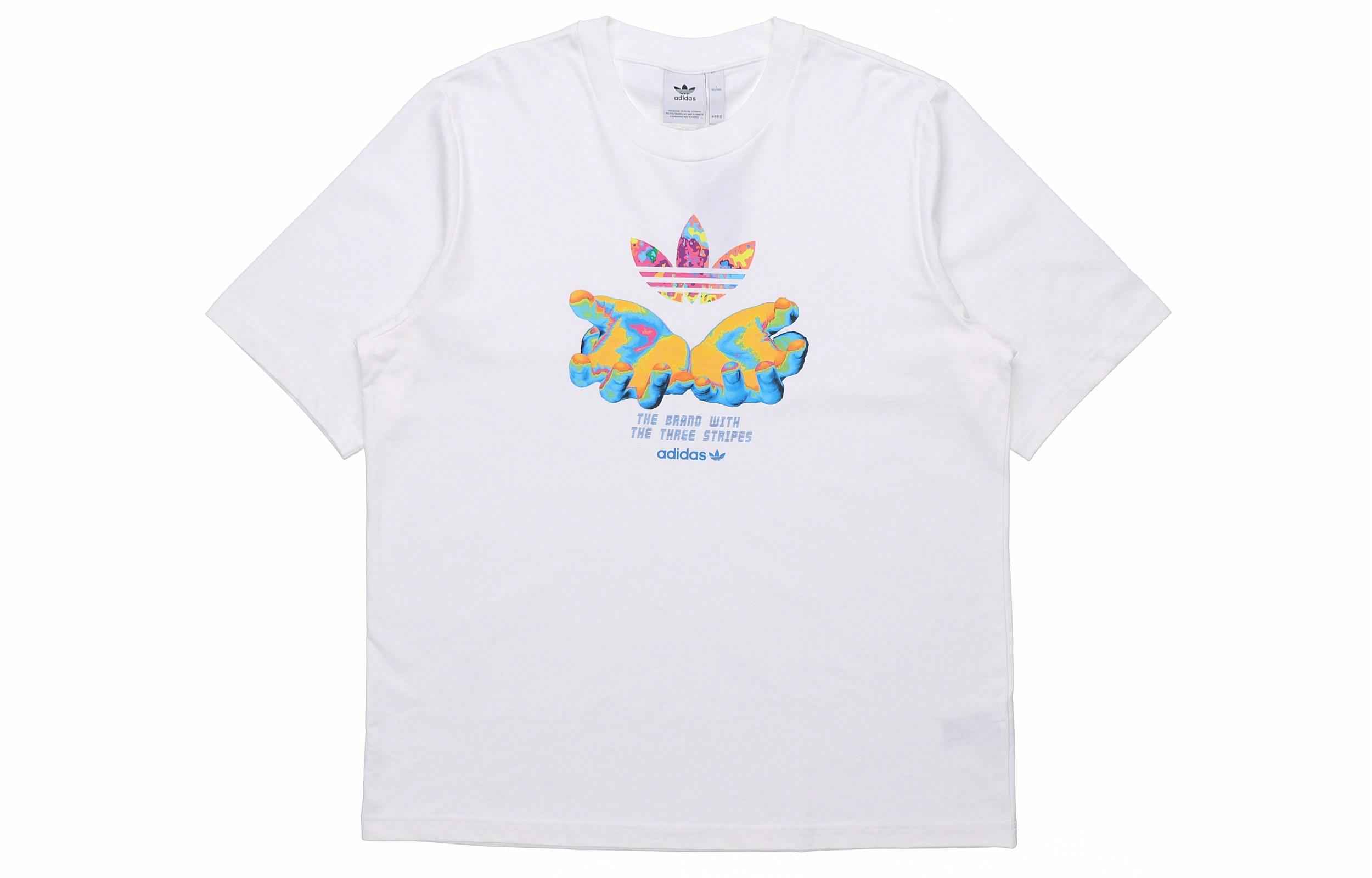 Мужская футболка adidas originals Graphic Tee (белая) — фото 1