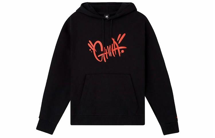 Мужское худи New Balance Retro Graphic Hoodie (черное)