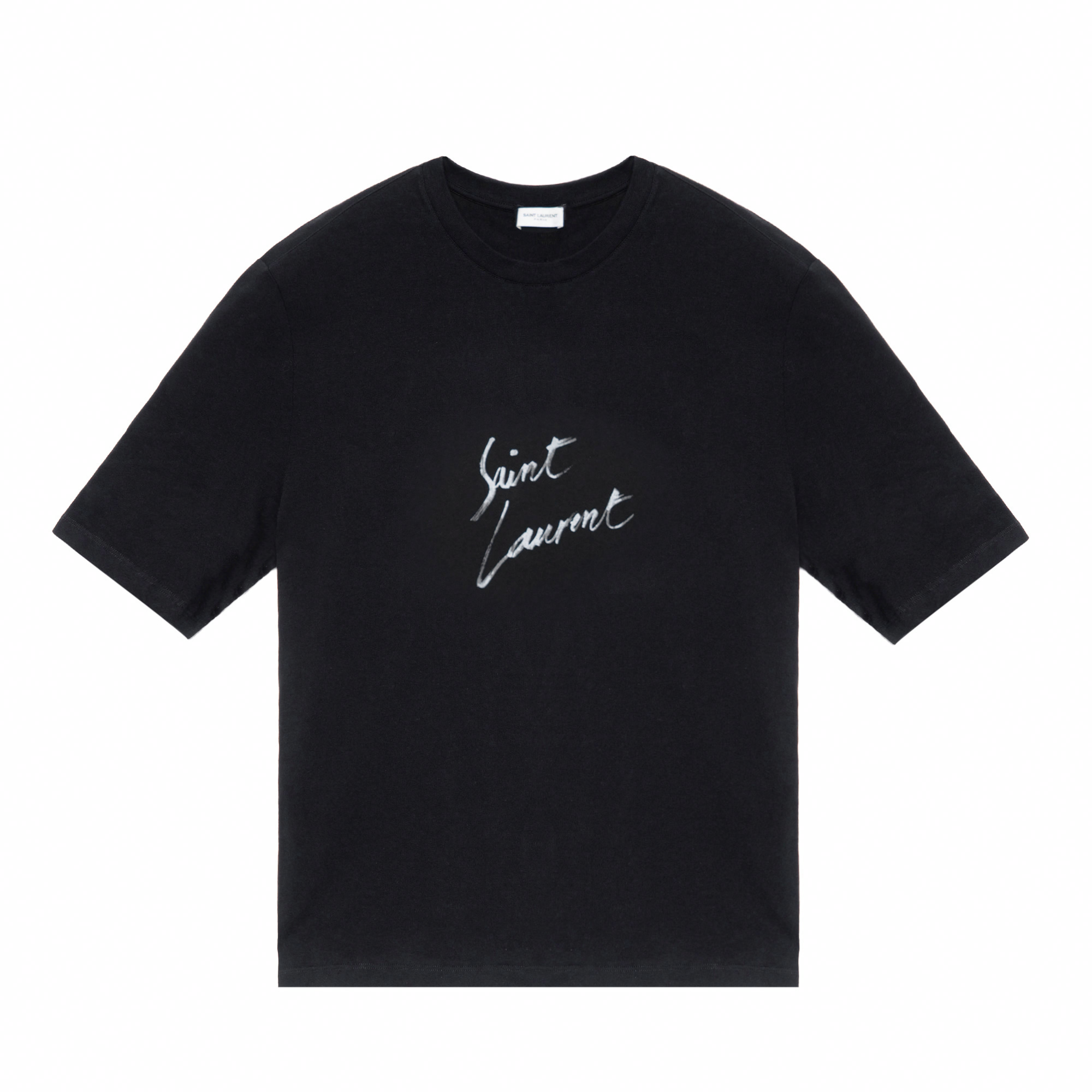 Мужская футболка SAINT LAURENT T (черная)