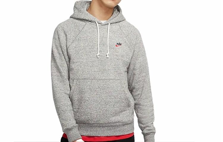 Мужское худи Nike Sportswear Heritage (угольно-черное) — фото 1