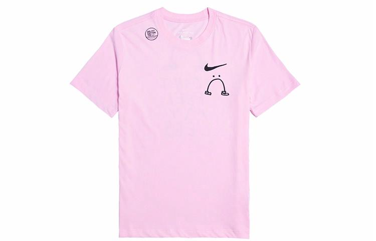 Мужская футболка Nike I Can 't Feel My Legs Solgan T (розовый) — фото 1