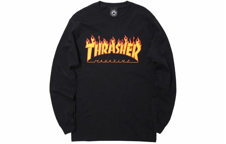 Лонгслив Thrasher (черный)