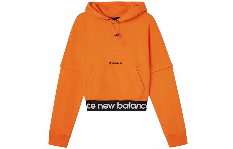 Женское худи New Balance (оранжевое)