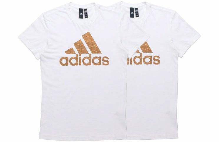 Мужская футболка adidas T (белая) — фото 3