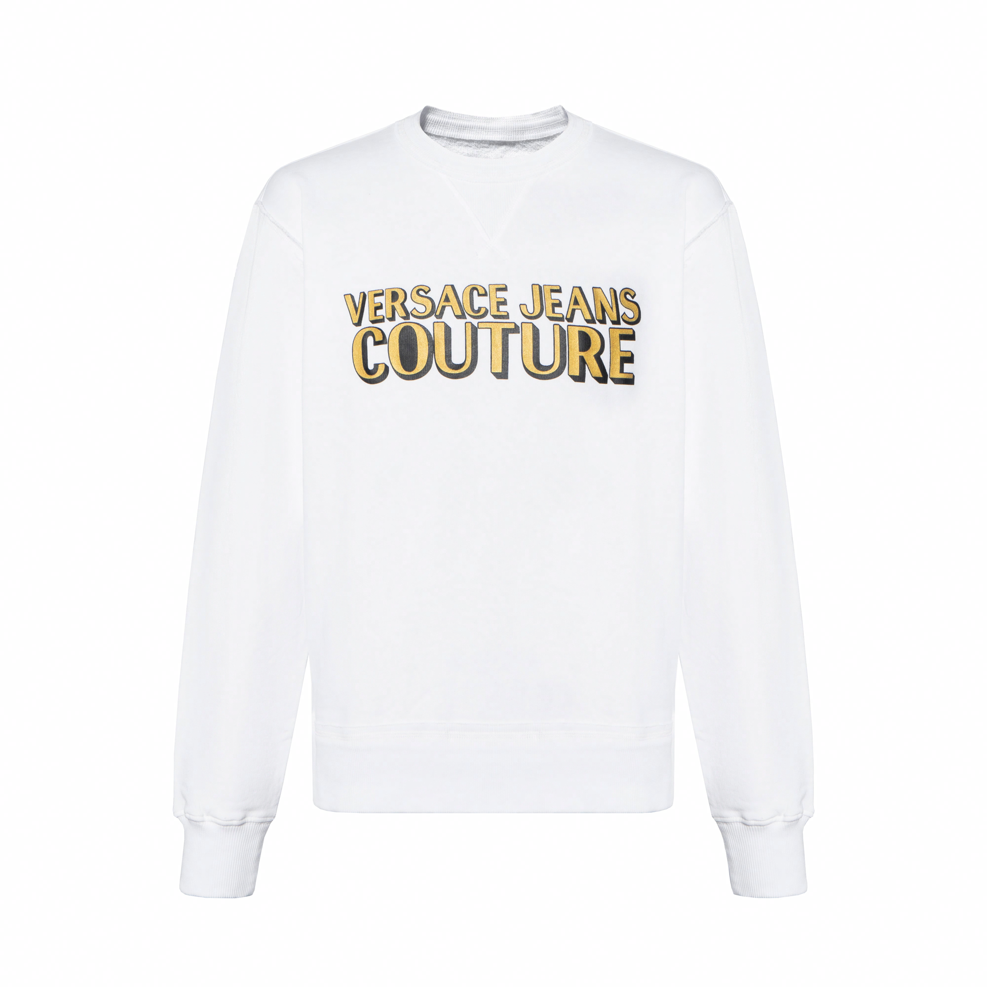 Мужской свитшот Versace Jeans Couture Logo Sweatshirt (белый)