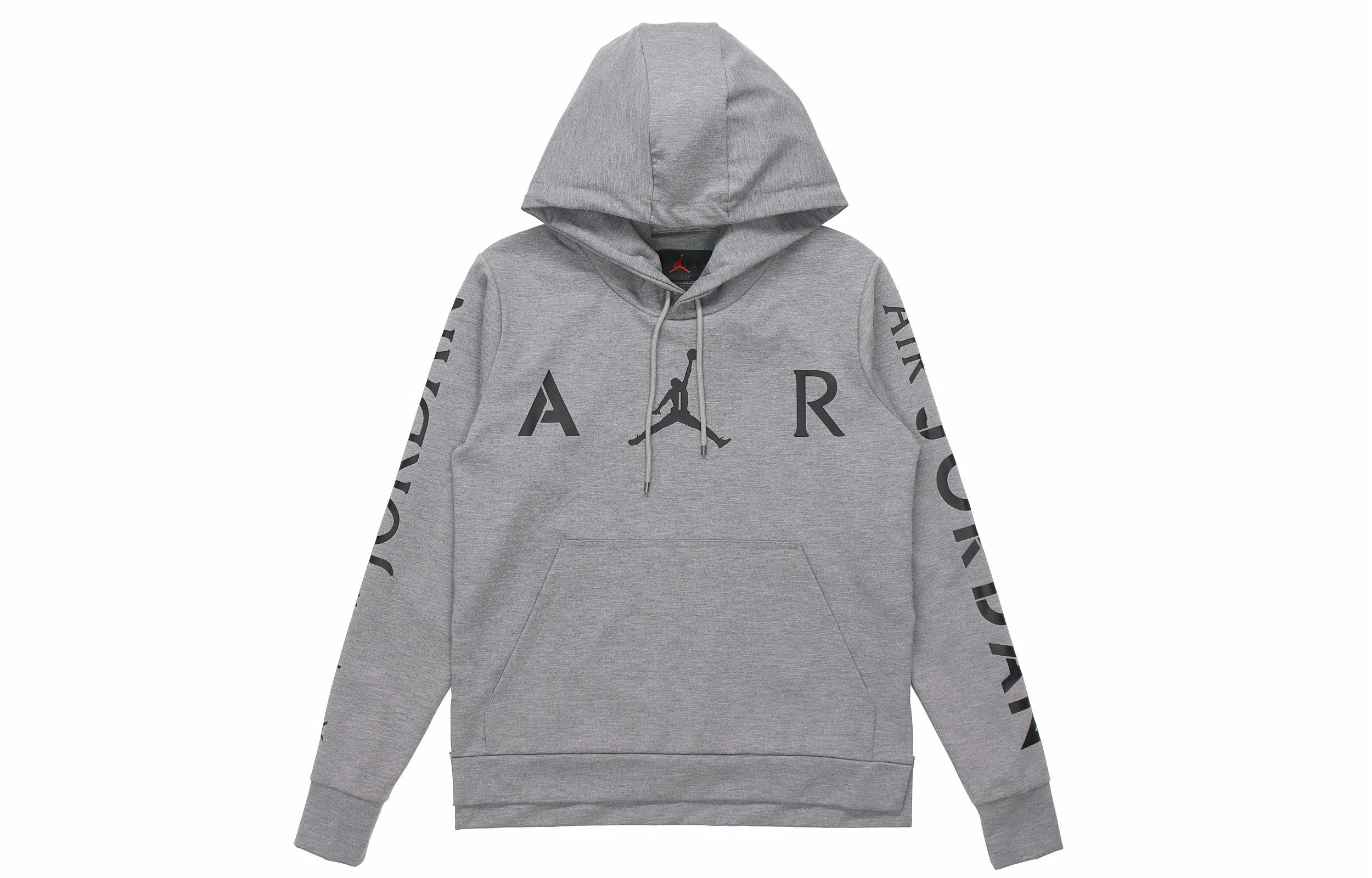 Мужское худи Jordan Air Logo (серое) — фото 1