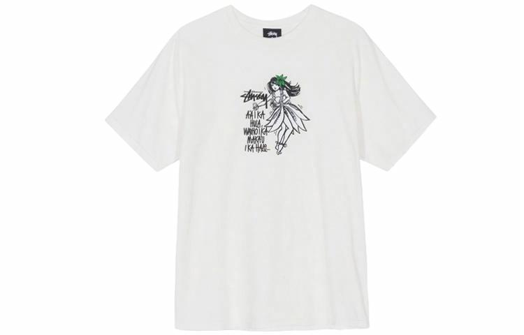 Футболка Stussy Dare To Dance (белая) — фото 6