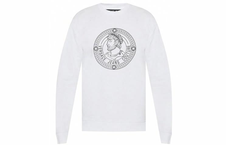 Мужской свитшот Versace Jeans Couture (белый)