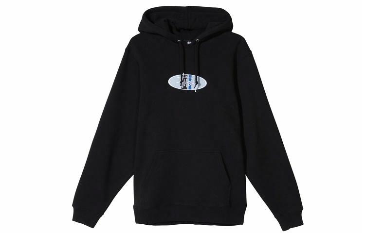 Худи Stussy 2 Bar Hoodle (черное)