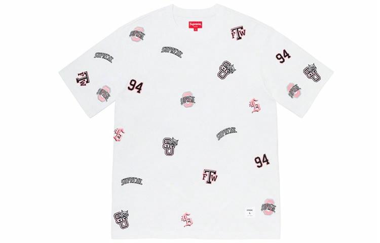 Футболка Supreme SS20 Week 15 University S/S Top (разноцветная) — фото 3