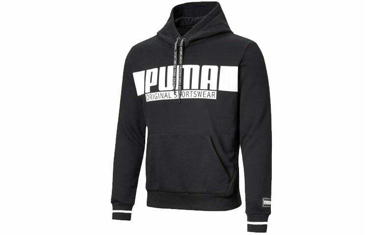 Мужское худи PUMA Logo (черное)