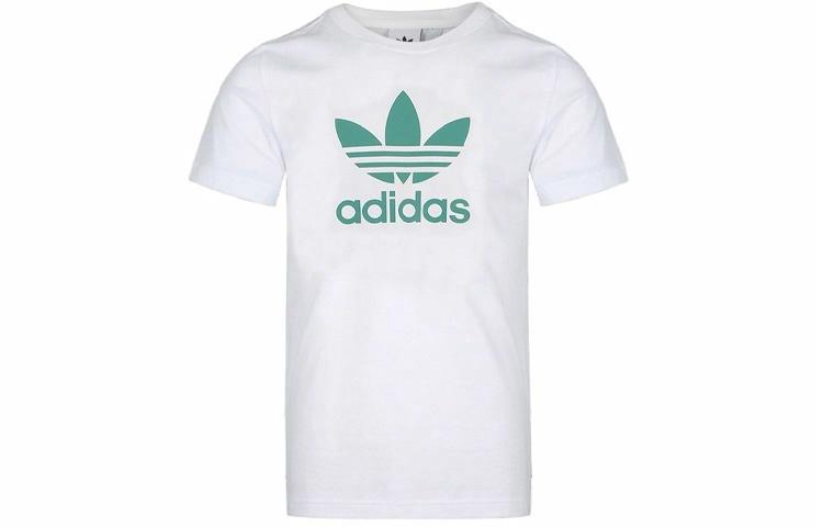 Мужская футболка adidas originals Trefoil (белая) — фото 1