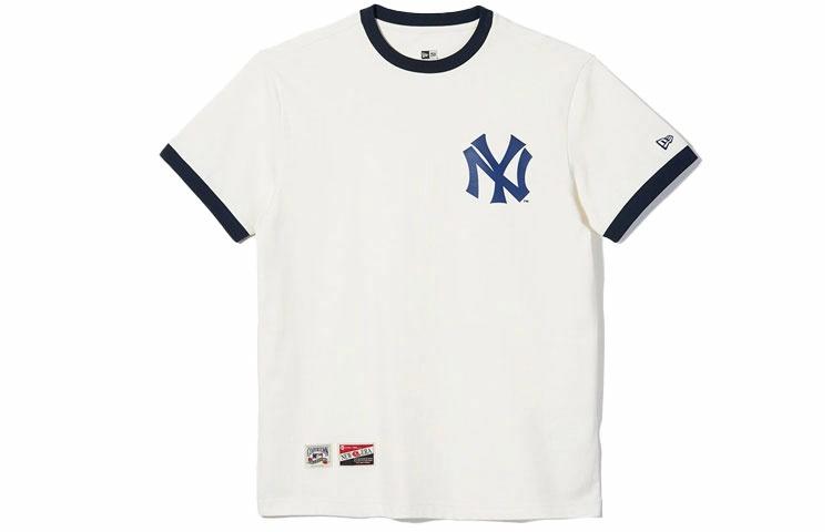 Футболка New Era x MLB New York Yankees Logo (белая)