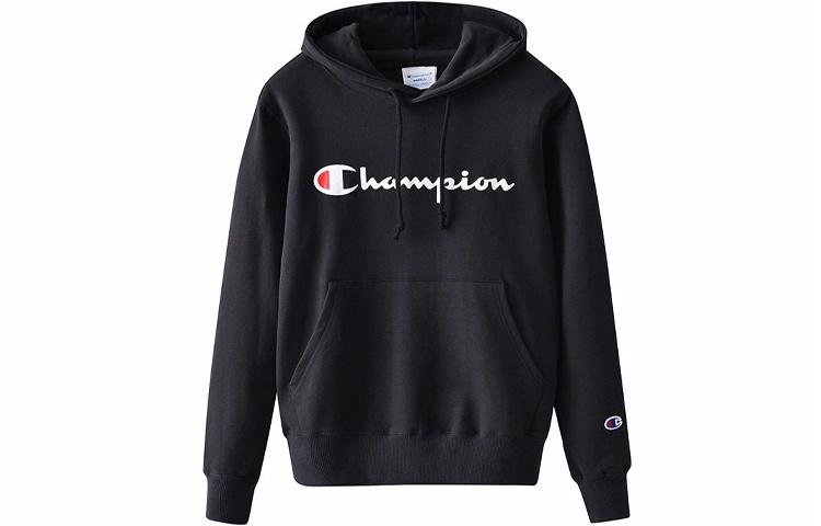 Женский свитшот Champion logo (черный)