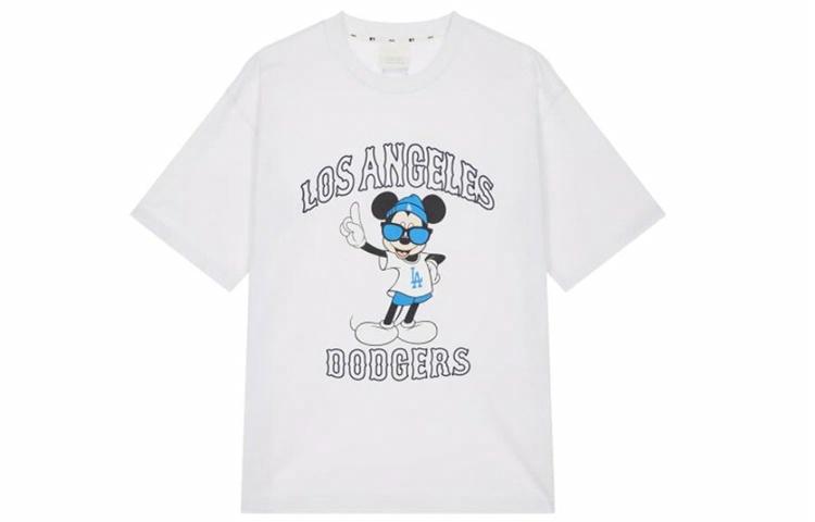 Футболка MLB MLB x Disney (белая)