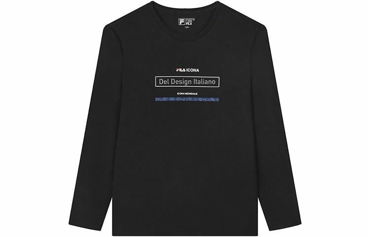Мужская футболка Fila Текстиль (черная)