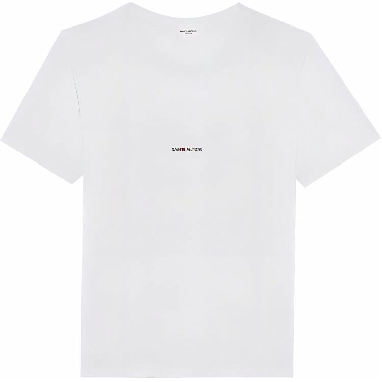 Футболка SAINT LAURENT (белая)