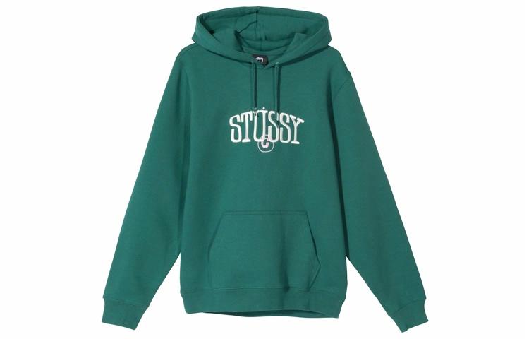 Худи Stussy Circle C Fleece (черный) — фото 3