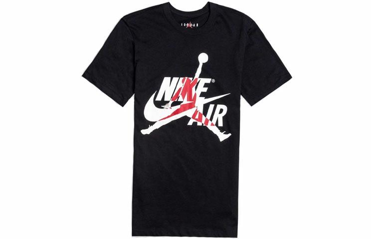 Мужская футболка Jordan Classics T-Shirt (черная) — фото 1