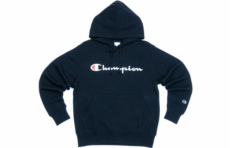 Женский свитшот Champion logo (темно-синий)