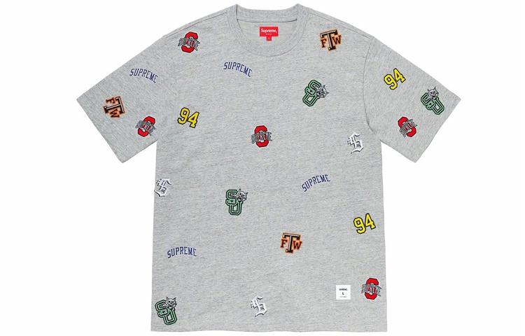 Футболка Supreme SS20 Week 15 University S/S Top (разноцветная) — фото 5