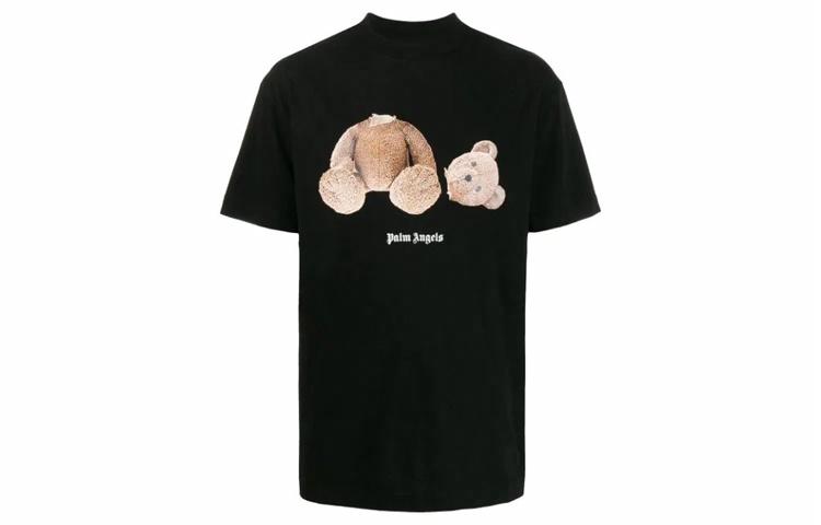 Мужская футболка PALM ANGELS T (черная)