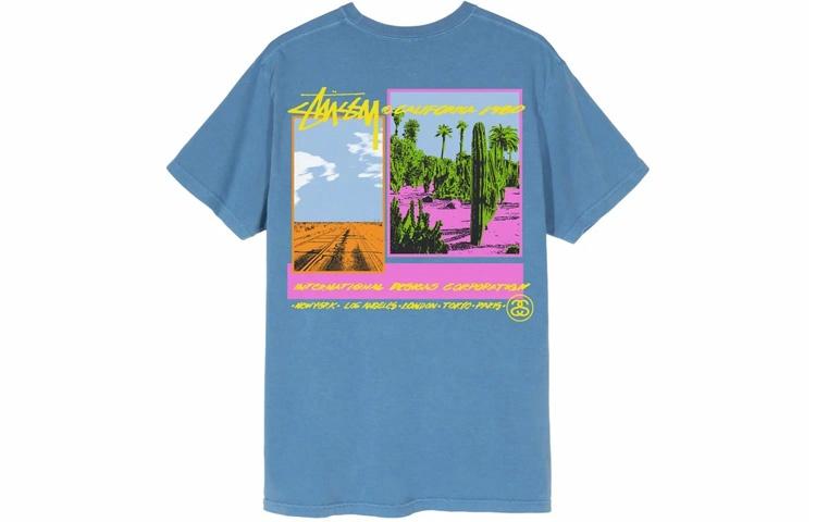 Футболка Stussy Palm Desert Tee T (разноцветный) — фото 9