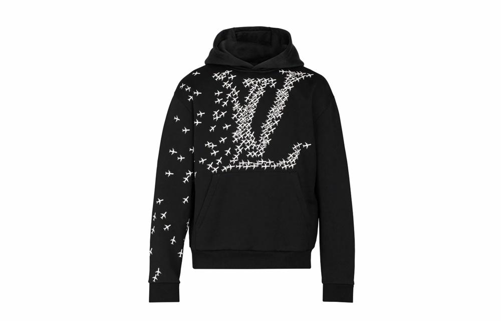 Мужское худи Louis Vuitton (черное)