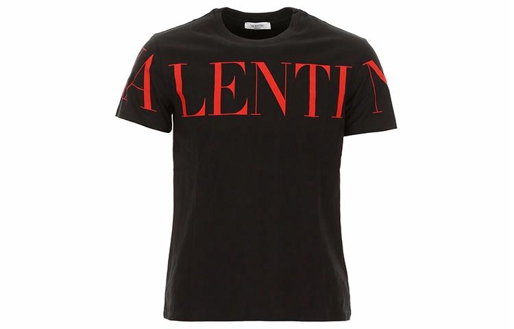 Мужская футболка Valentino Valentino LogoT (черный)