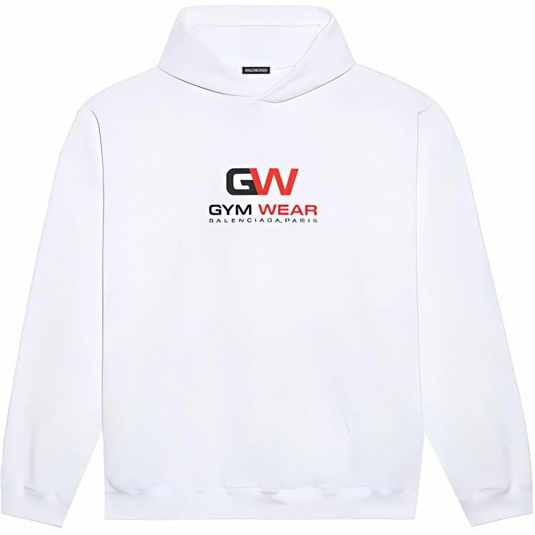 Мужское худи Balenciaga (белое)