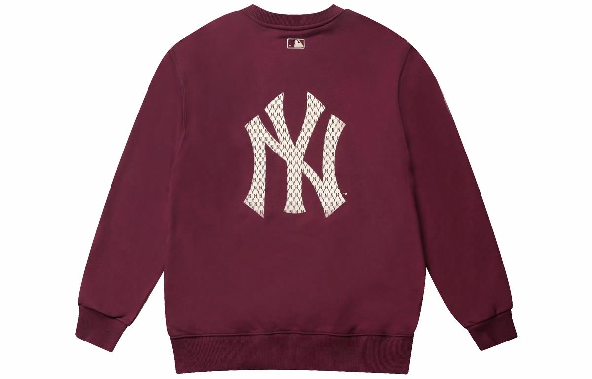Свитшот MLB Monogram (фиолетовый) — фото 1