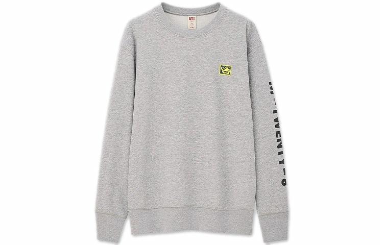 Мужское худи UNIQLO Keith Haring (серое) — фото 1