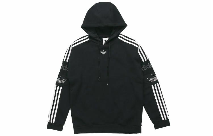 Мужское худи adidas originals (черное) — фото 1