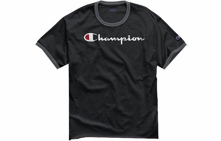 Футболка Champion T (черно-серая)