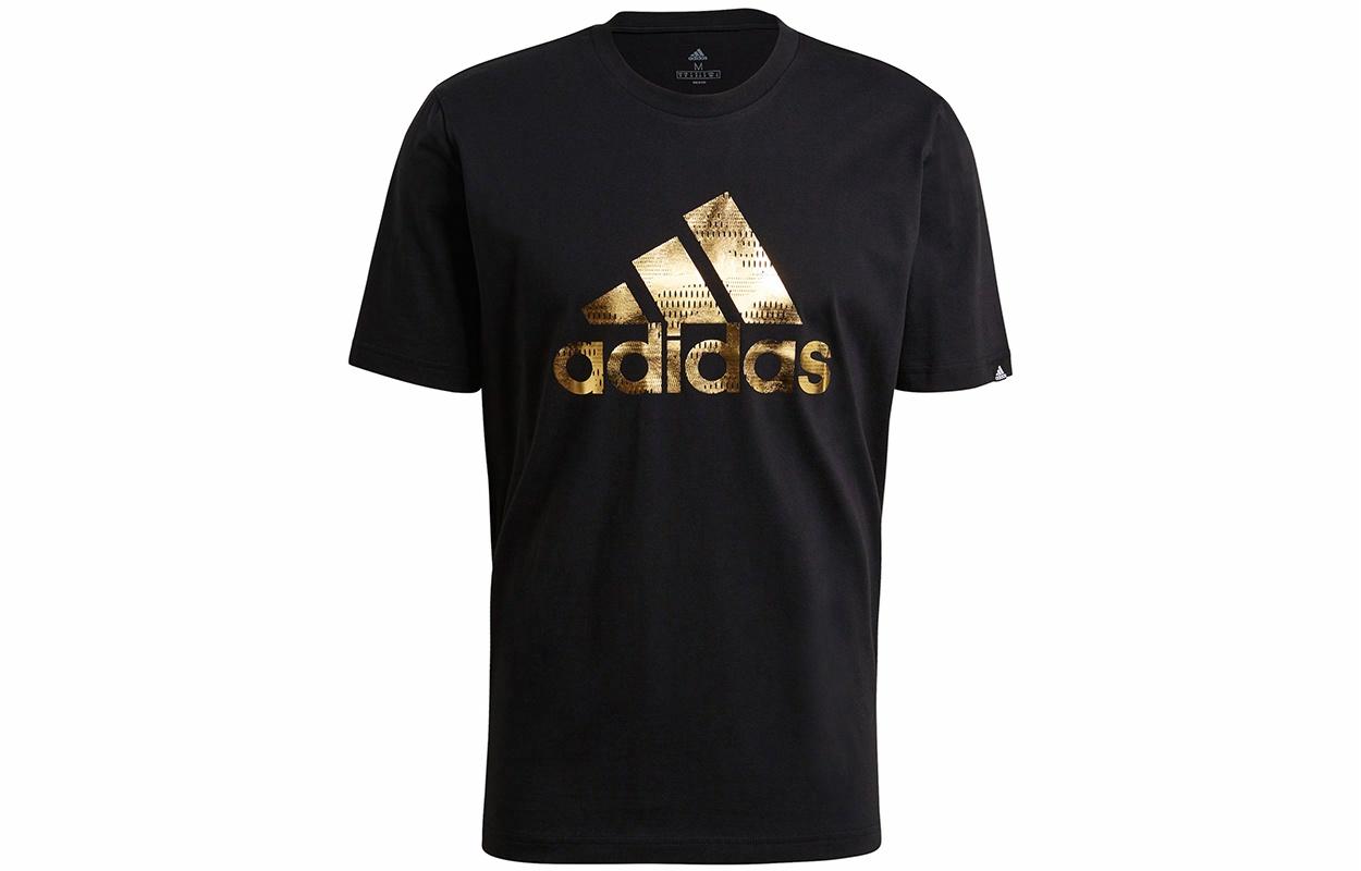 Мужская футболка adidas M Fl Lg T (черная) — фото 1