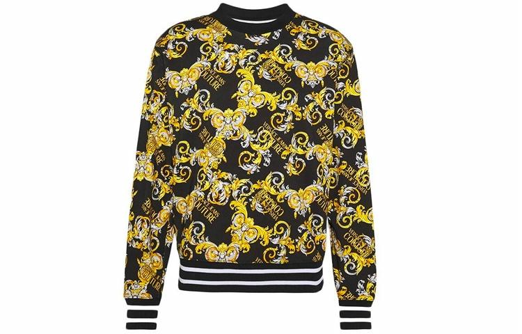Мужское худи Versace JEANS COUTURE (желтое)