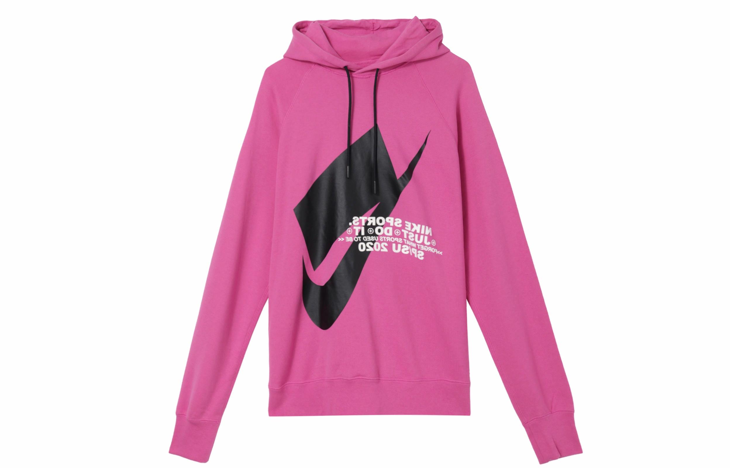 Мужское худи Nike SPORTSWEAR (бордово-розовое) — фото 1