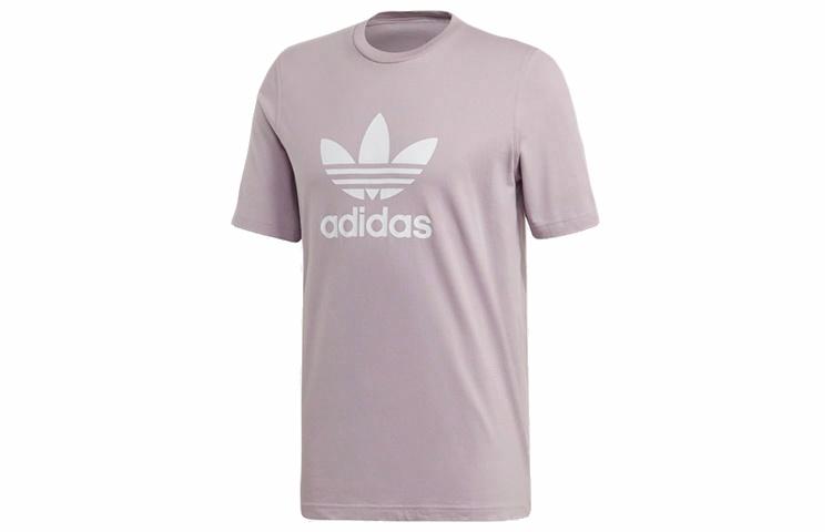 Мужская футболка adidas originals LogoT (розово-серый) — фото 1