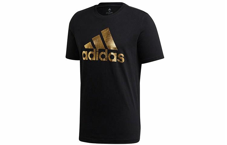 Мужская футболка adidas Universal Foil (черная) — фото 1