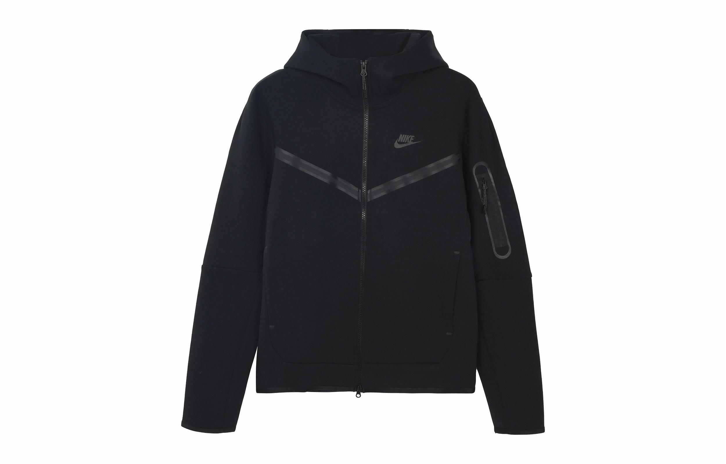 Мужская куртка Nike Sportswear NSW Tech Fleece (черная)