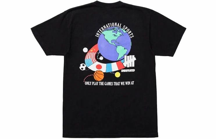 Футболка UNDEFEATED Globalls S/S Tee (черная)