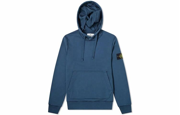 Мужское худи STONE ISLAND (синее)