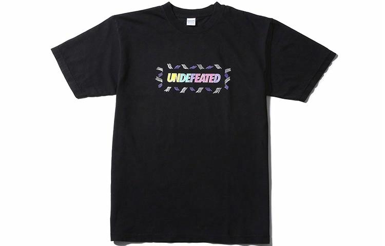 Мужская футболка UNDEFEATED Letters (разноцветная)