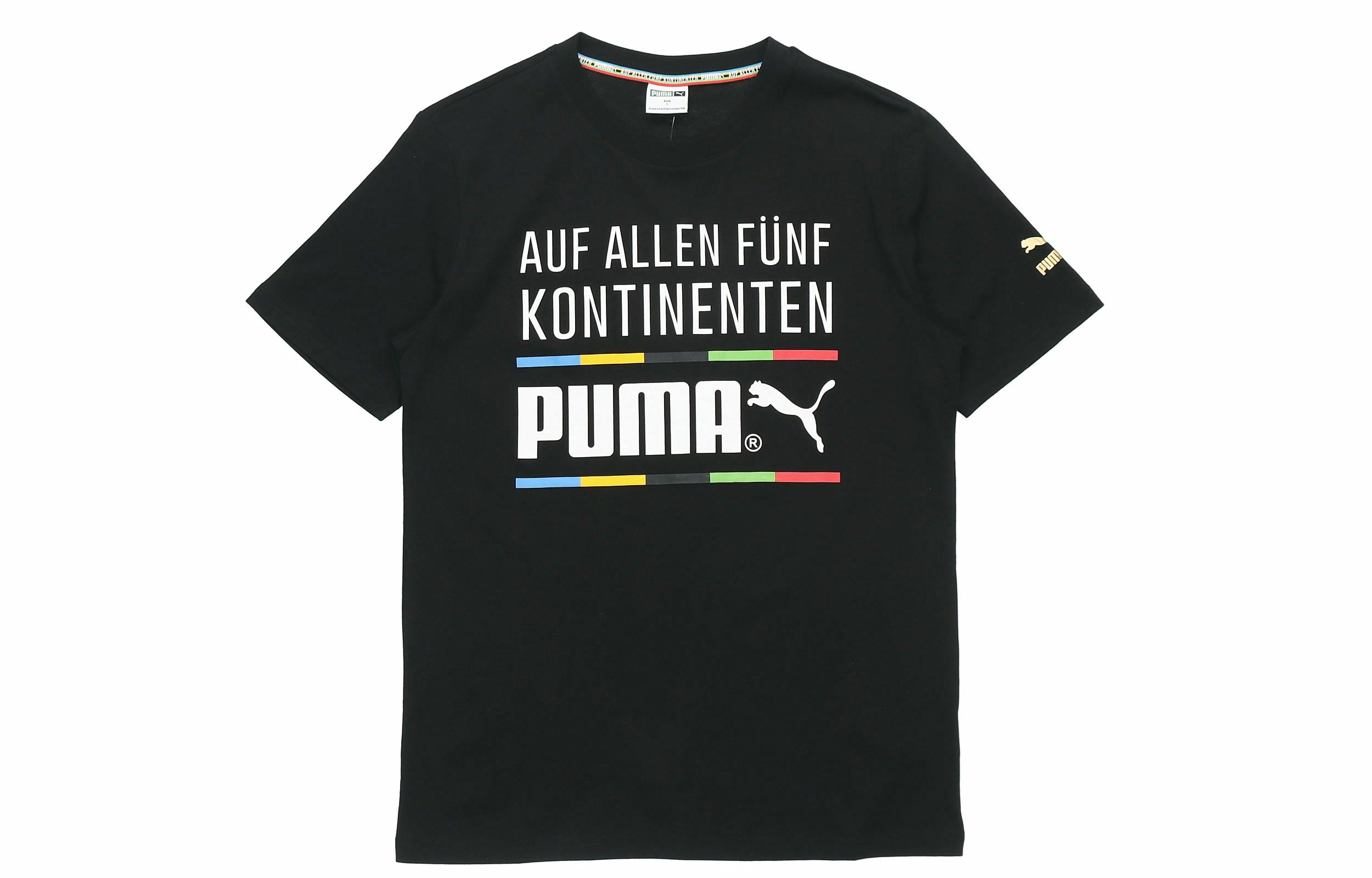 Мужская футболка PUMA Logo (черная)