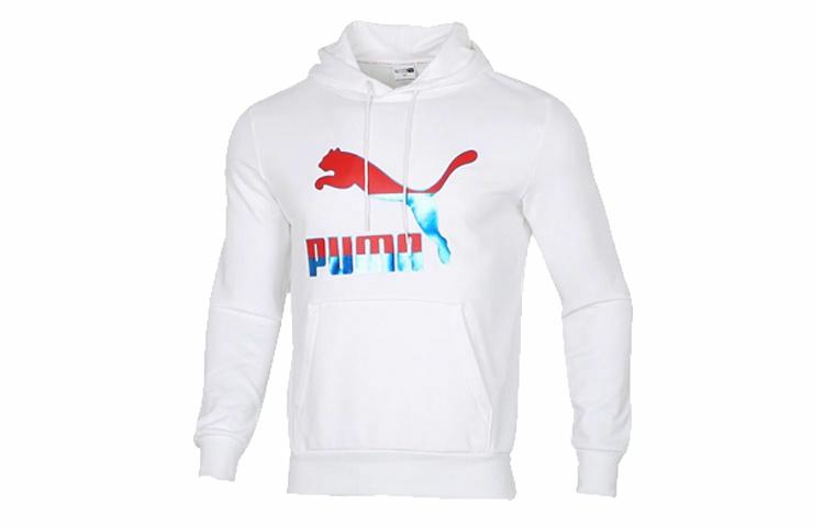 Мужское худи PUMA (белое)
