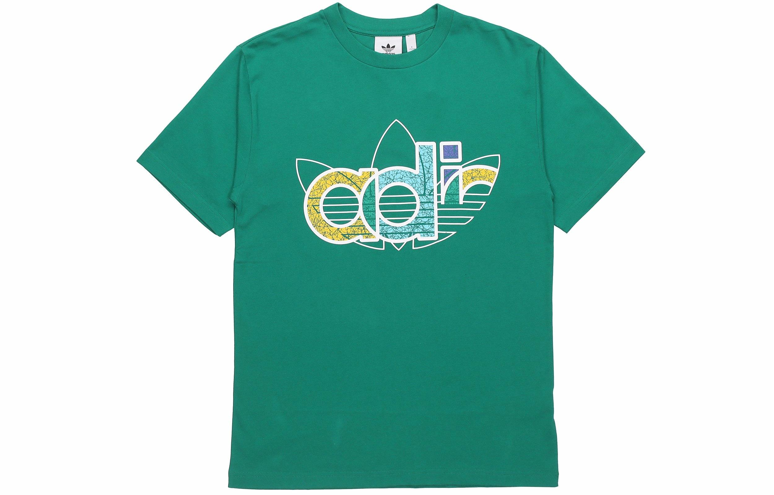 Мужские футболка adidas originals T (павлиний зеленый) — фото 1